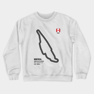 Montreal Race Track Crewneck Sweatshirt